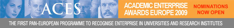 Academic Enterprise Awards Europe 2009 - Nominations now open